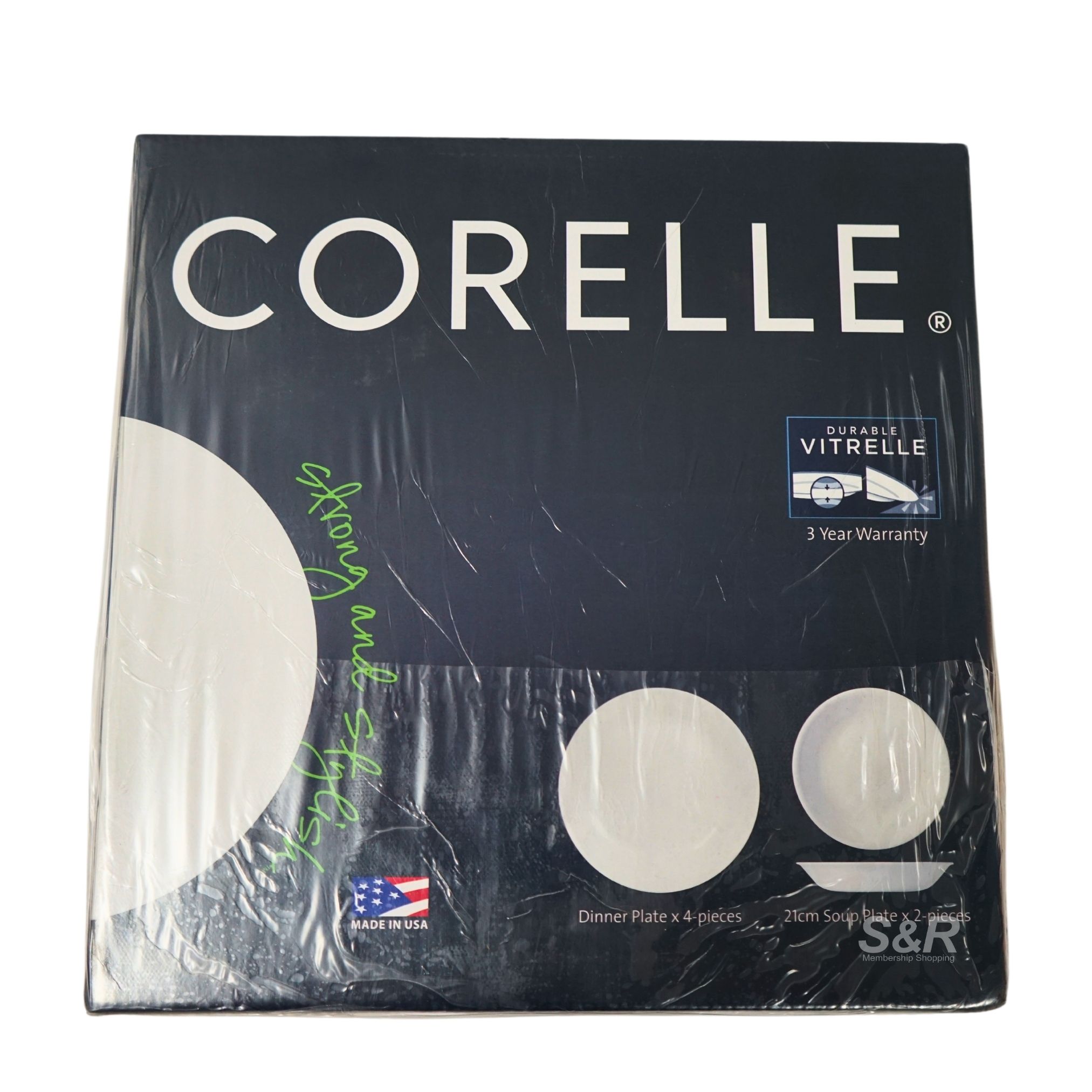 Corelle Vitrelle 6-piece Dinnerware Set Corelle Vitrelle 6-piece Dinnerware Set